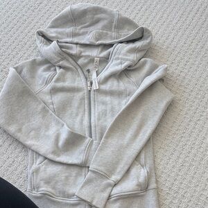 Lululemon Gray Zip-Up Hoodie